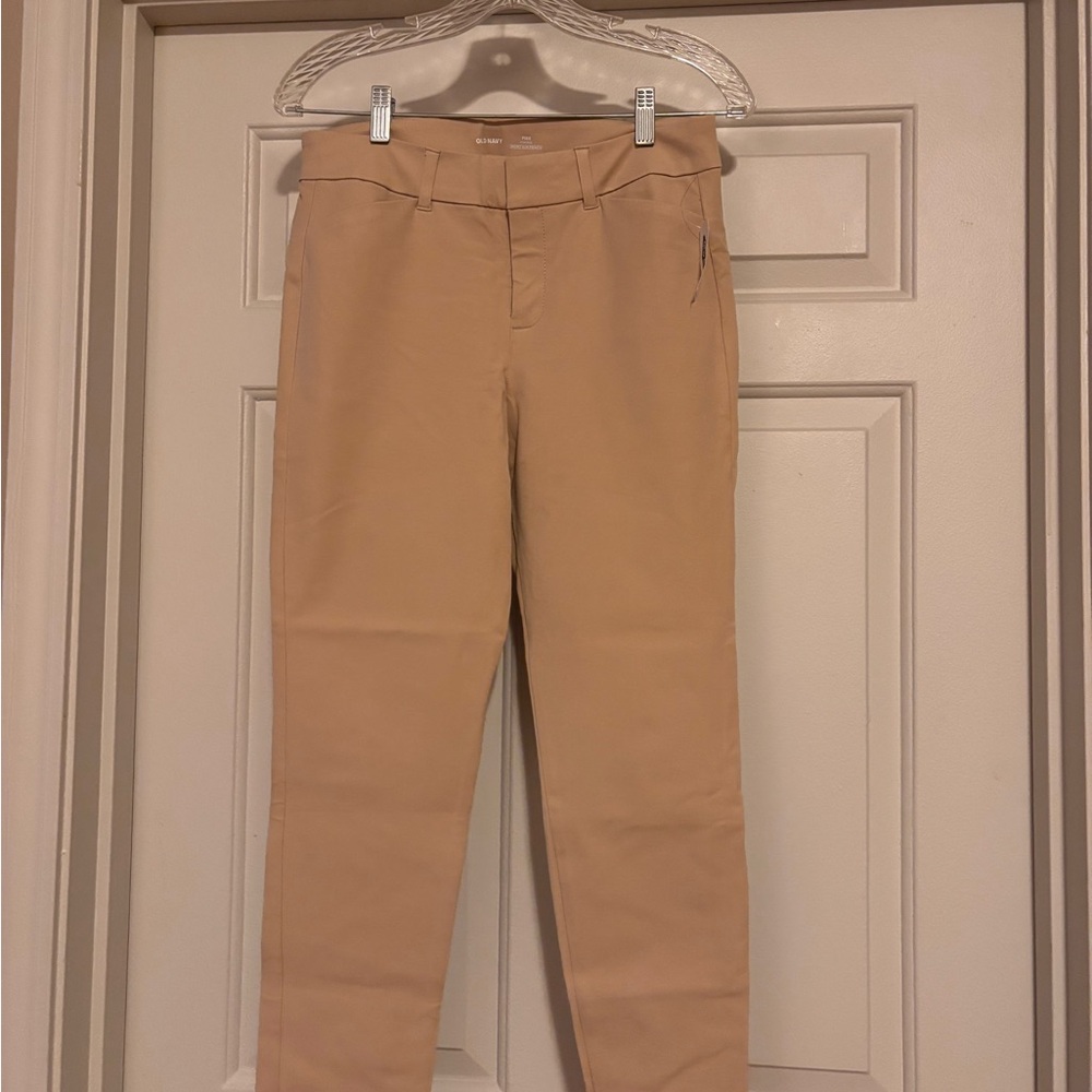 Old Navy Women's Khaki/Tan Straight Leg Pants